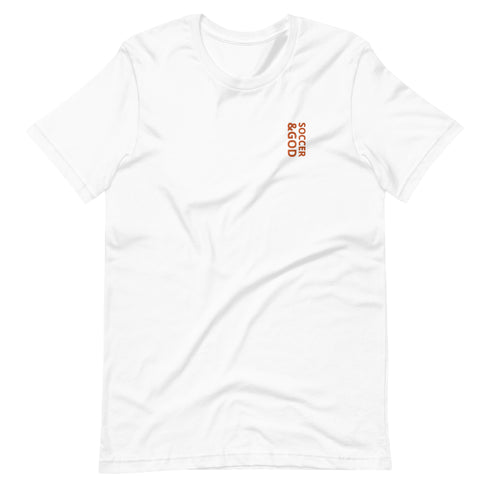 Soccer &God Orange T-Shirt